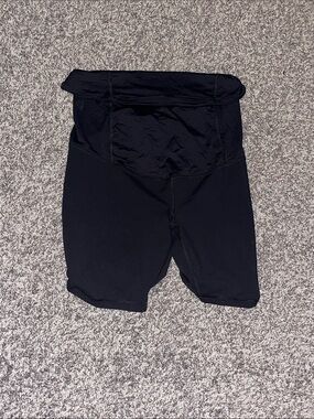 Maternity Black Shorts